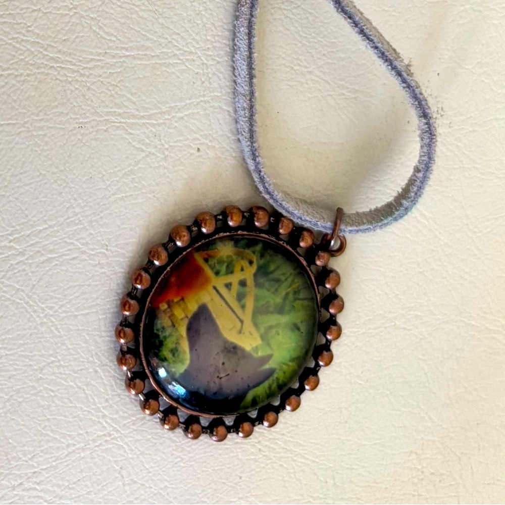 3/$20 + $4.99 SHIPPING ON ALL JEWELRY OVER $15 Wolf Dog Necklace Fantasy